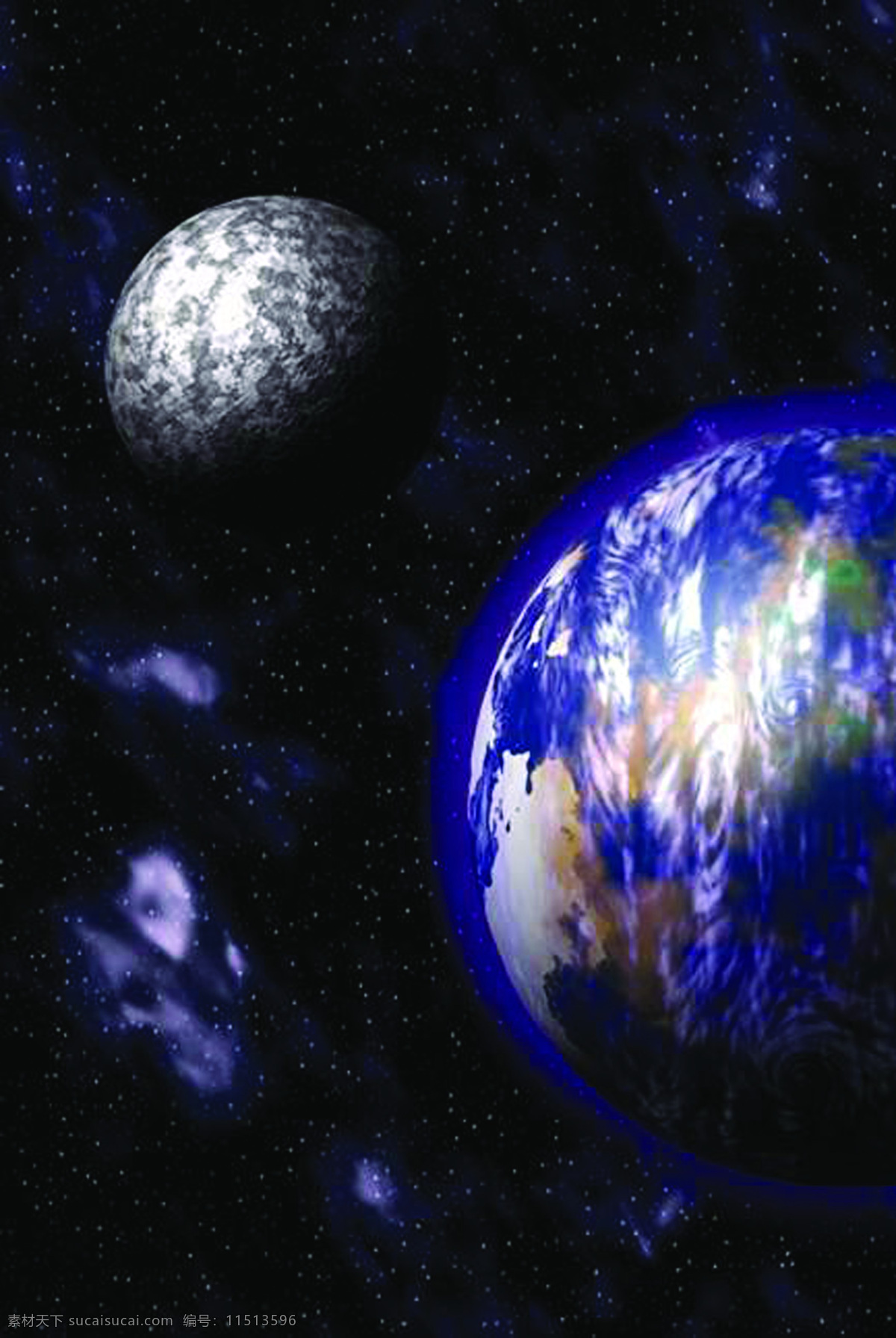 蓝色 星球 电子信息 高科技 科幻 科幻背景 科技素材 蓝色星球 背景图片