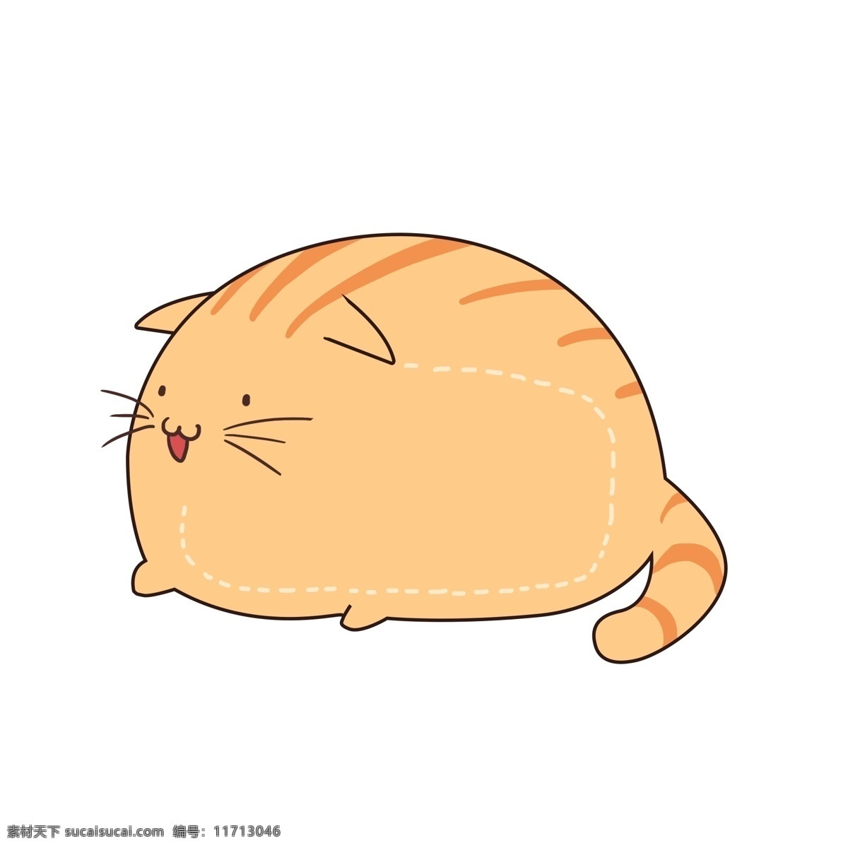 可爱 卡通 手绘 萌 宠 猫咪 手 账 贴纸 边框 元素 猫 卡通边框 手账 便利贴