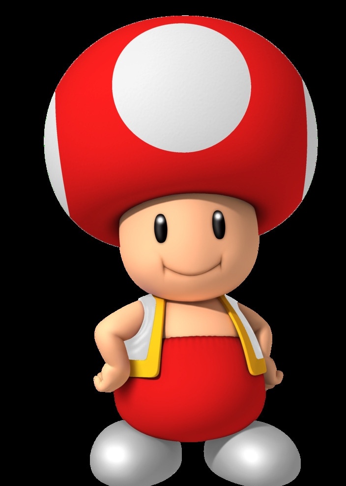 红蘑菇头 蘑菇仔 3d 卡通角色 游戏角色 马里奥游戏 卡通素材 动漫素材 游戏素材 卡通元素 动漫元素 游戏元素 动漫人物 动漫动画
