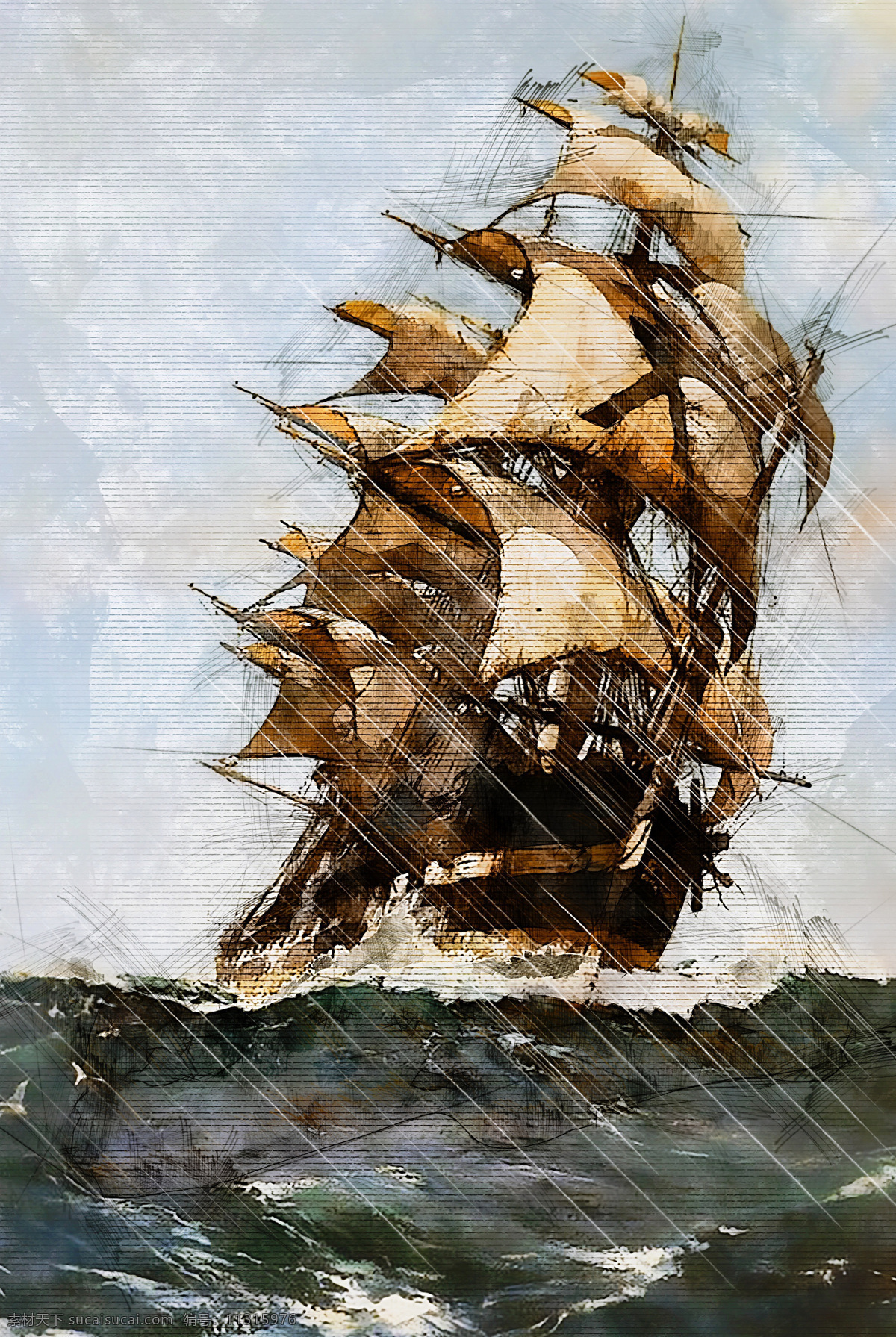 欧式 复古 帆船 油画 欧式油画 宫廷 风景 装饰画 海报 无框画 抽象 航海 大海 共享装饰画 文化艺术 绘画书法