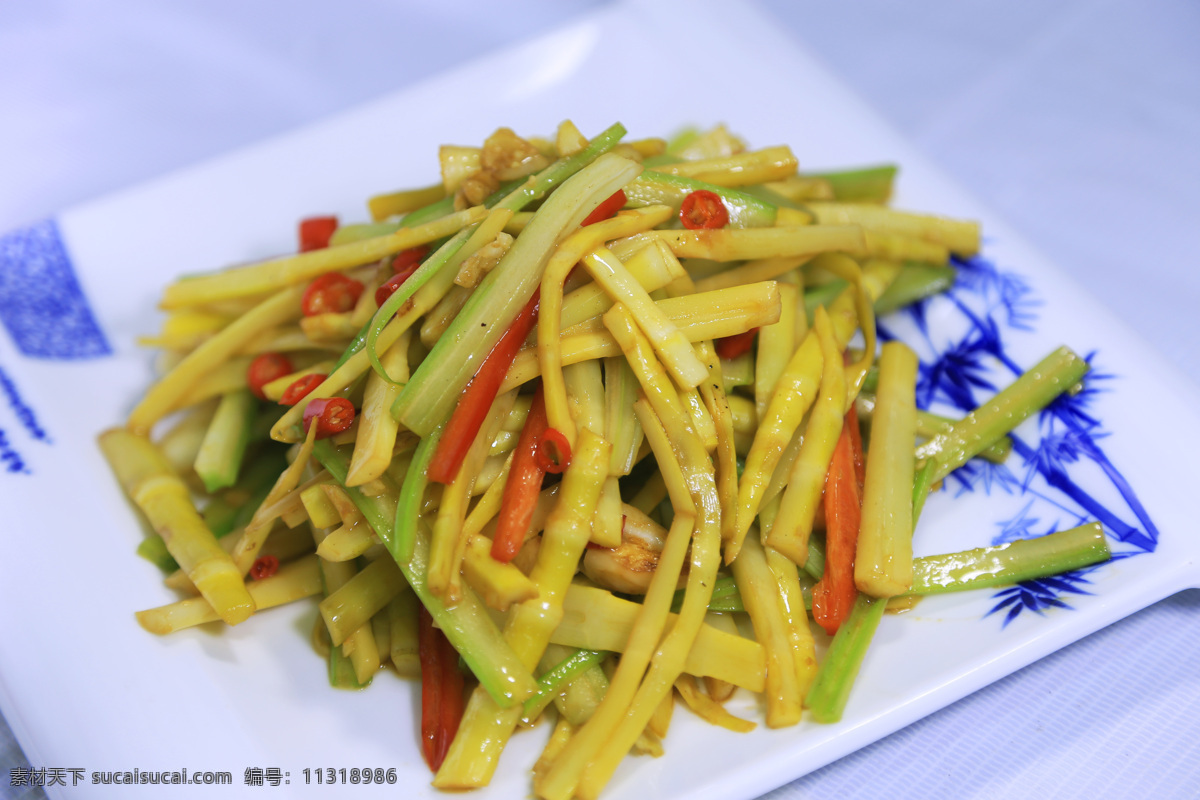 脆笋丝 笋丝 笋 脆笋 芹菜笋丝 美食 餐饮美食 传统美食