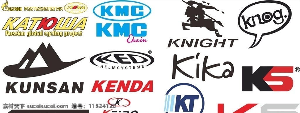 k 开头 logo katusha 喀秋莎 ked keido sponsor kenda 建大 kika kmc knight knog ks kt ktf kunsan 标志
