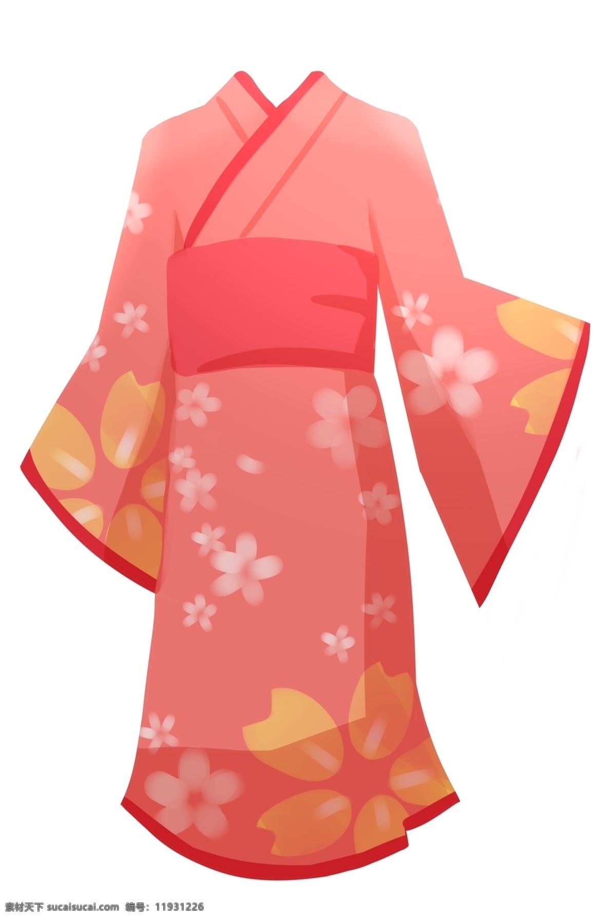 粉色 日本 裙子 插画 粉色的裙子 卡通插画 日本插画 日本产物 日本风情 日本物品 日本的裙子