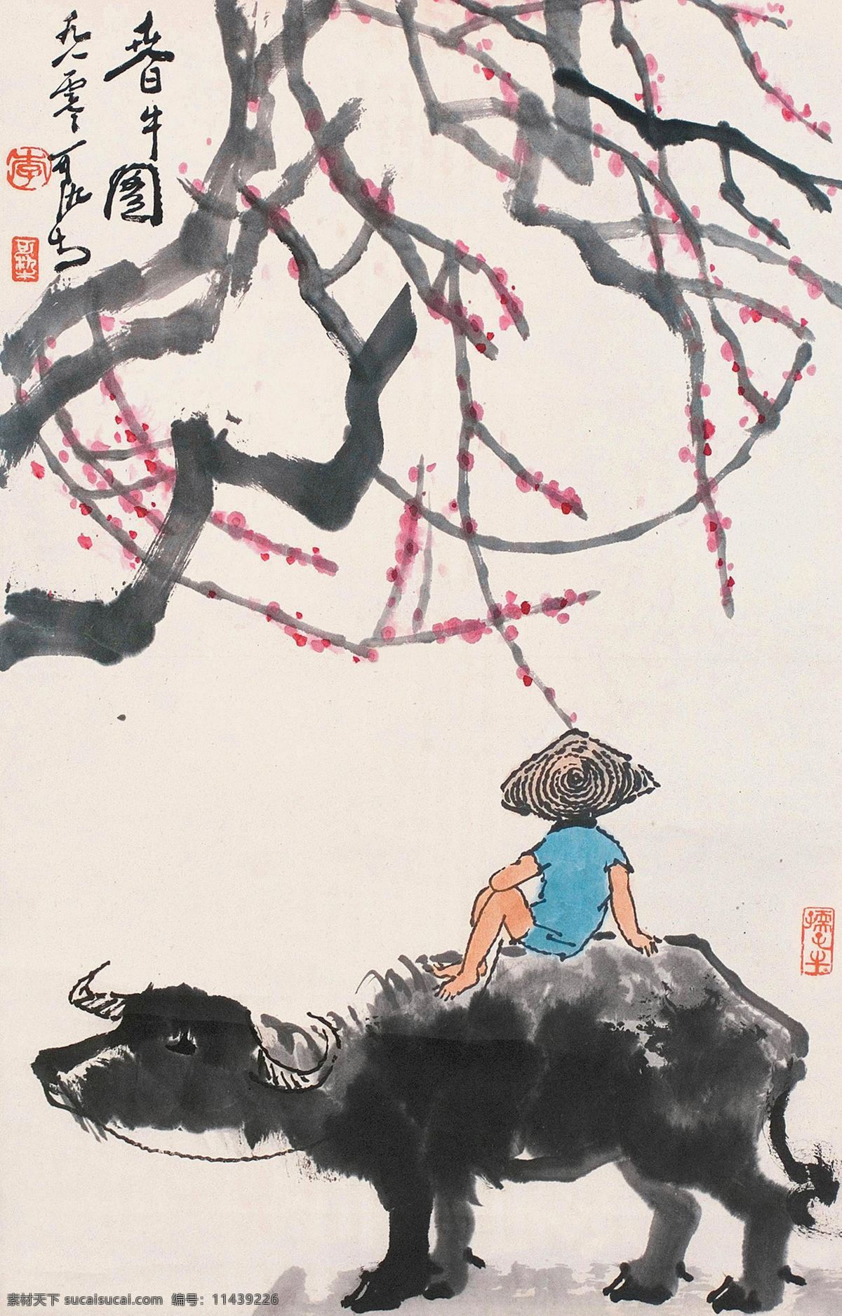 春牛图素材图片下载-素材编号11439226-素材天下图库