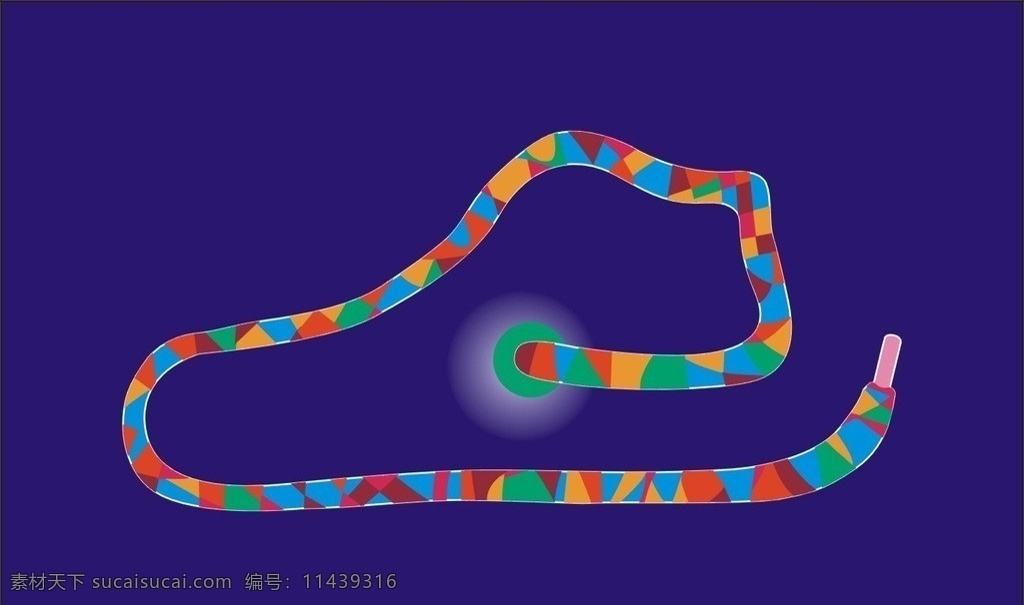 脚板 鞋 矢量鞋 鞋带 彩色鞋 其他设计 矢量