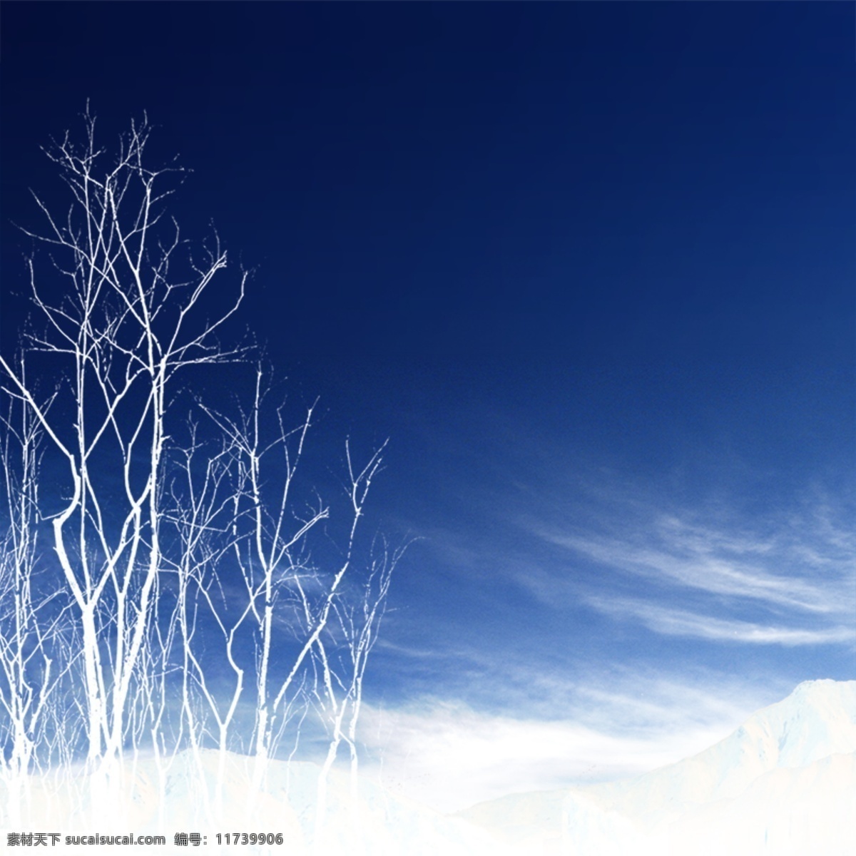 冬季背景 冬季插画 冬天 广告设计模板 源文件 冬季 氛围 模板下载 冬季氛围 写意背景 蓝色