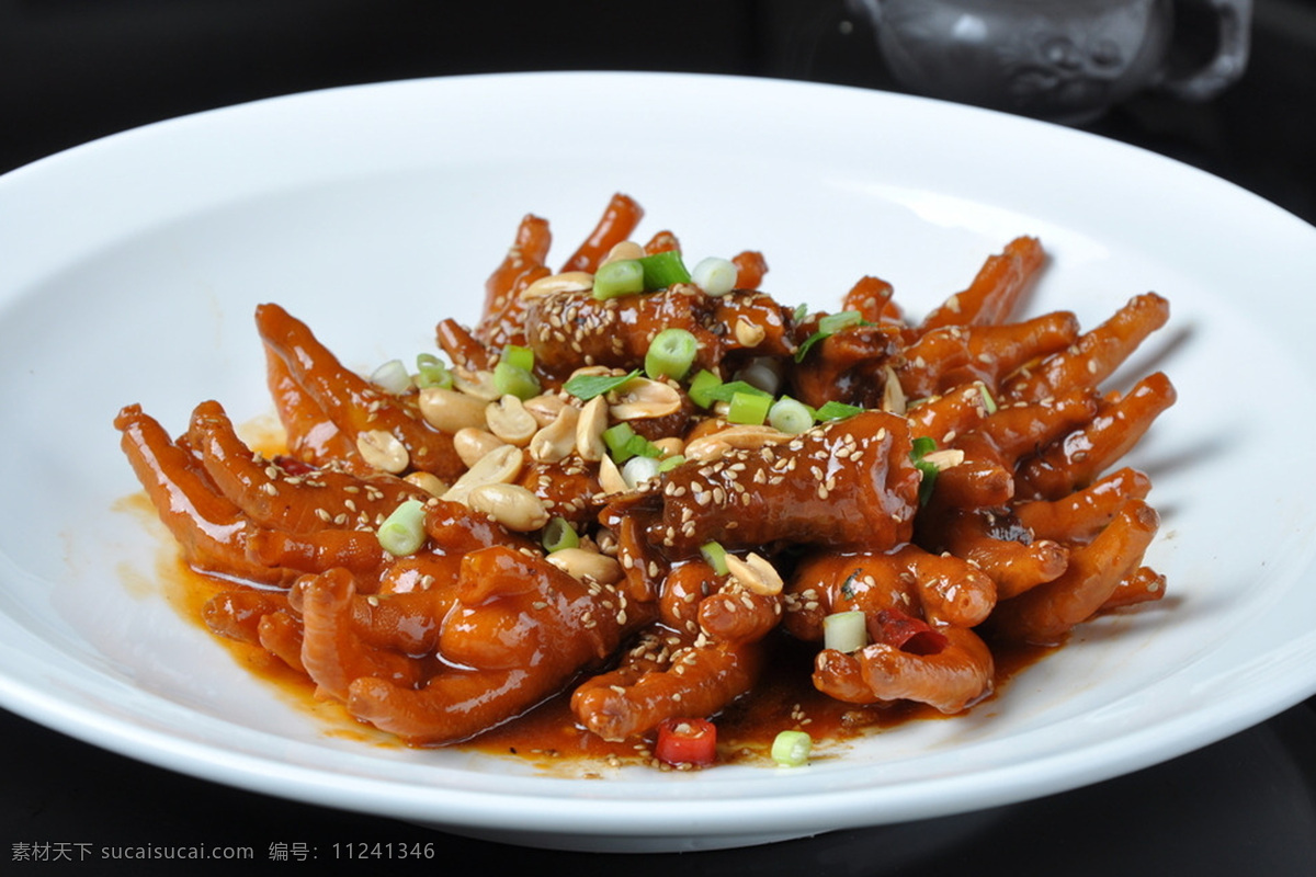 鸡手 鸡爪 凤爪 压锅 鸡脚 压锅凤爪 压锅鸡爪 红焖凤爪 菜 餐饮美食 传统美食