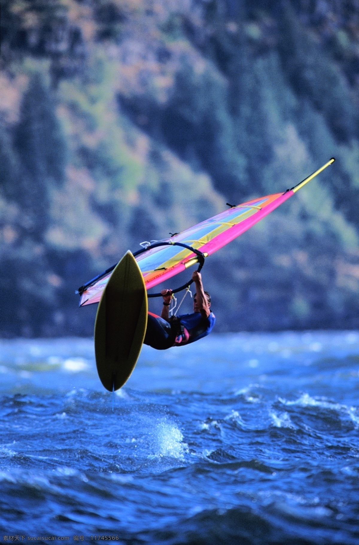 水上运动 滑水 浪花 大海 帆板 文化艺术 体育运动 摄影图库 300