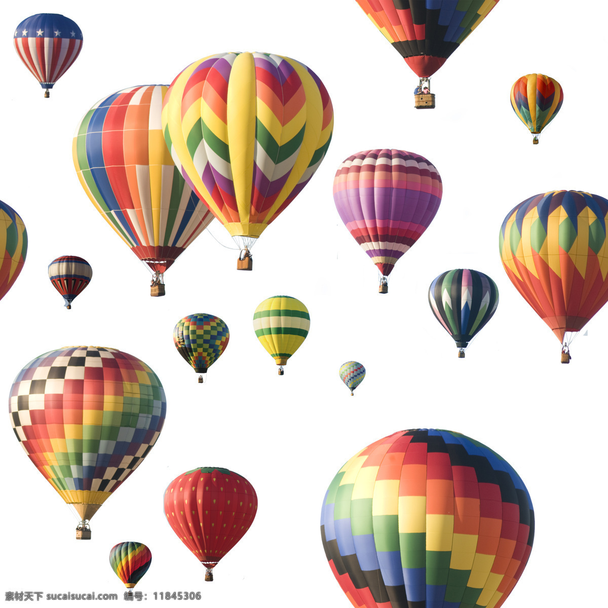 五彩缤纷 热气球 空中热气球 彩色 旅行 轻气球 自然风景 其他类别 生活百科 白色