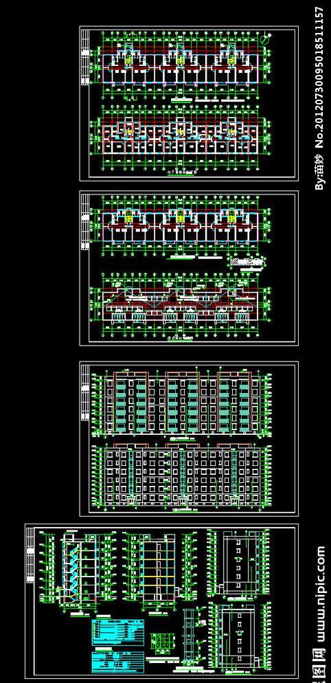 cad设计图 立面图 剖面图 小区平面图 源文件 住宅小区设计 住宅楼设计 cad 住宅楼 图纸 全套 住宅楼施工图 小区施工 施工图纸 dwg cad素材 室内图纸