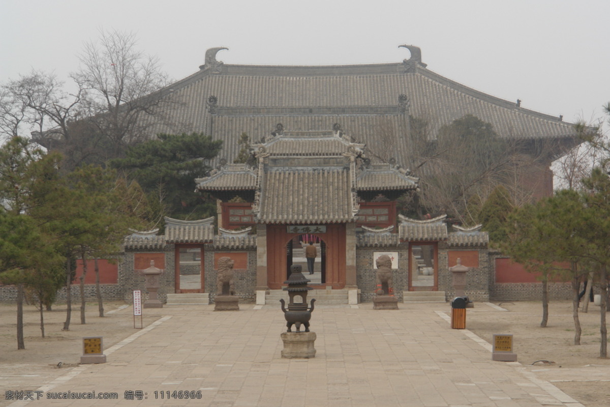 义县奉国寺 辽宁 义县 奉国 寺 全景 近景 国内旅游 旅游摄影