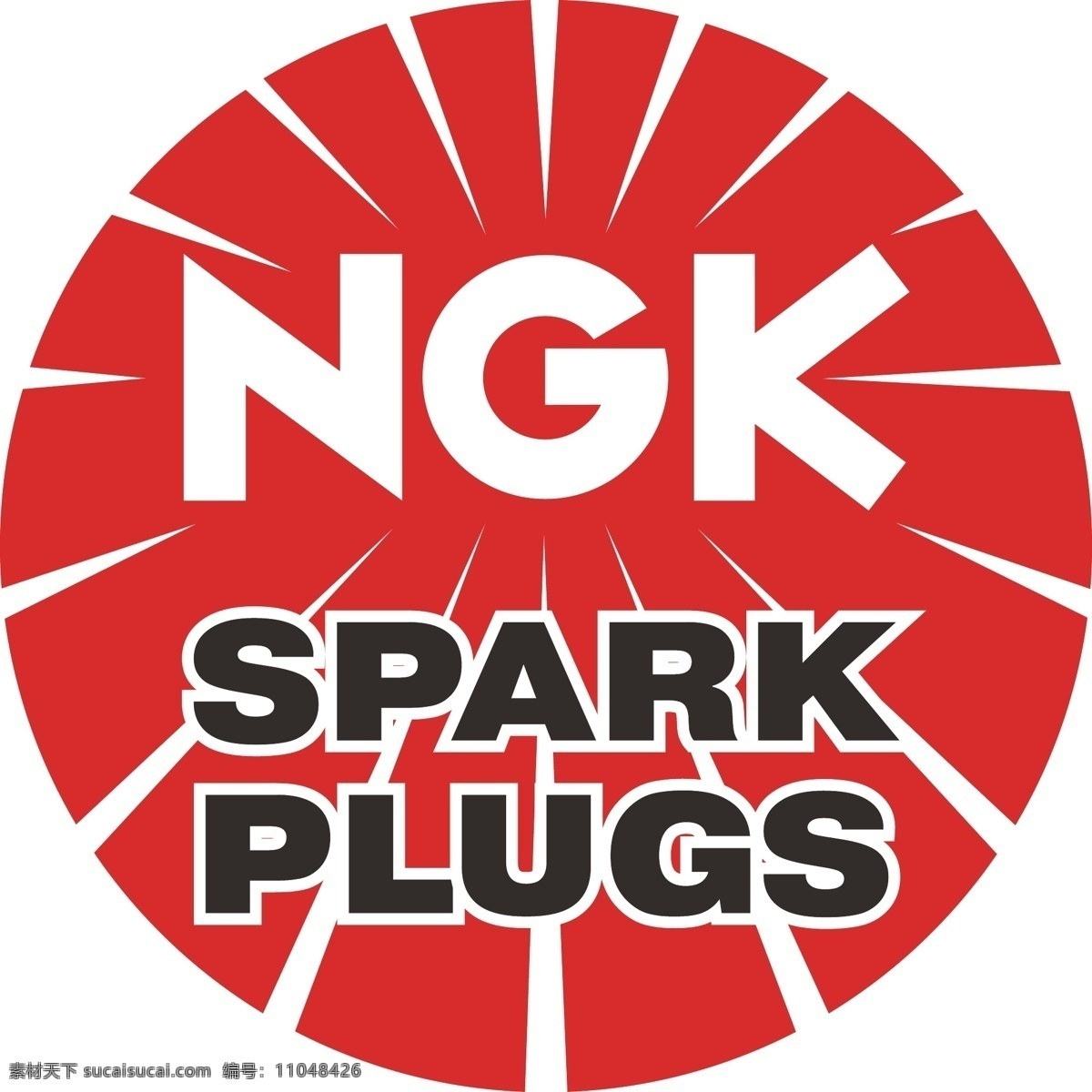 ngk 火花塞商标 logo 火花塞 火嘴 商标