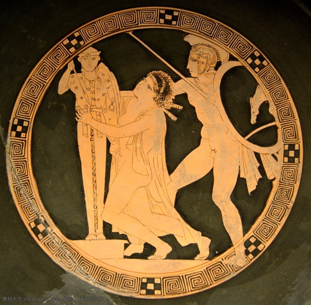卡 珊德拉 被俘 古代 古典 绘画 卢浮宫 女人 文物 希腊 艺术 古希腊 装饰素材