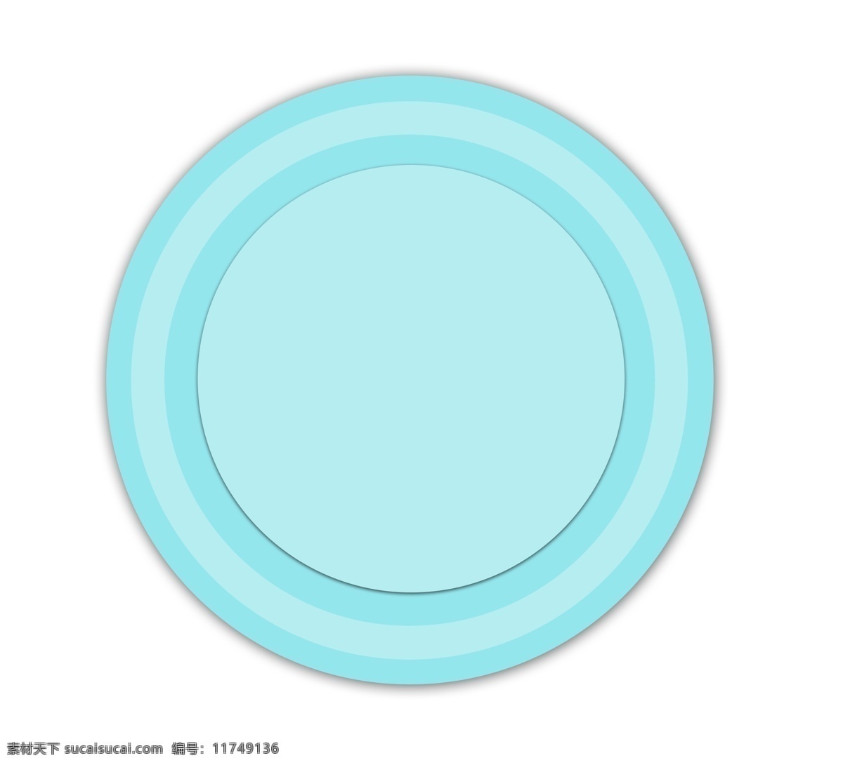 蓝色圆盘 蓝色 圆盘 装饰