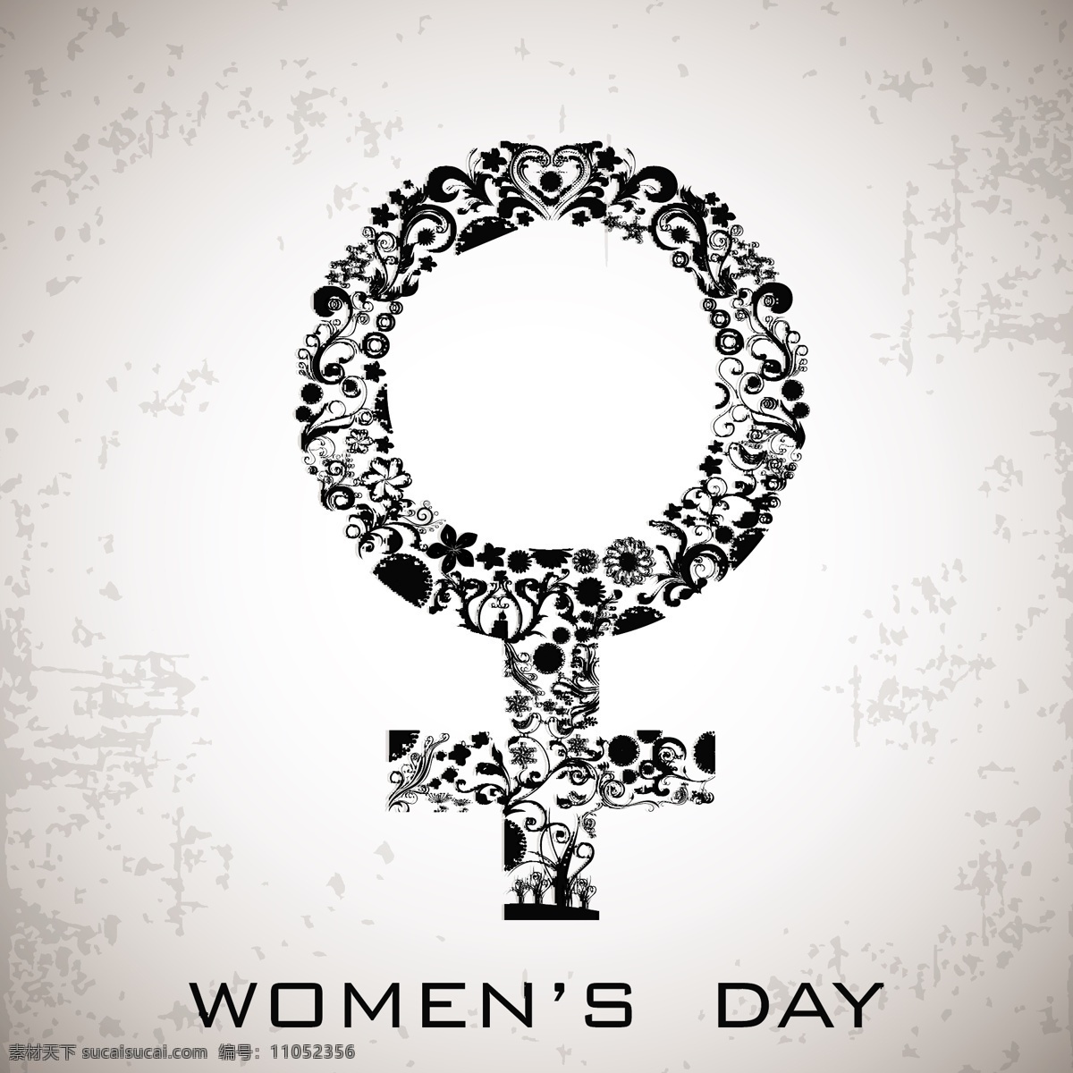 三八妇女节 贺卡 海报 背景 象征 女人 矢量图 日常生活