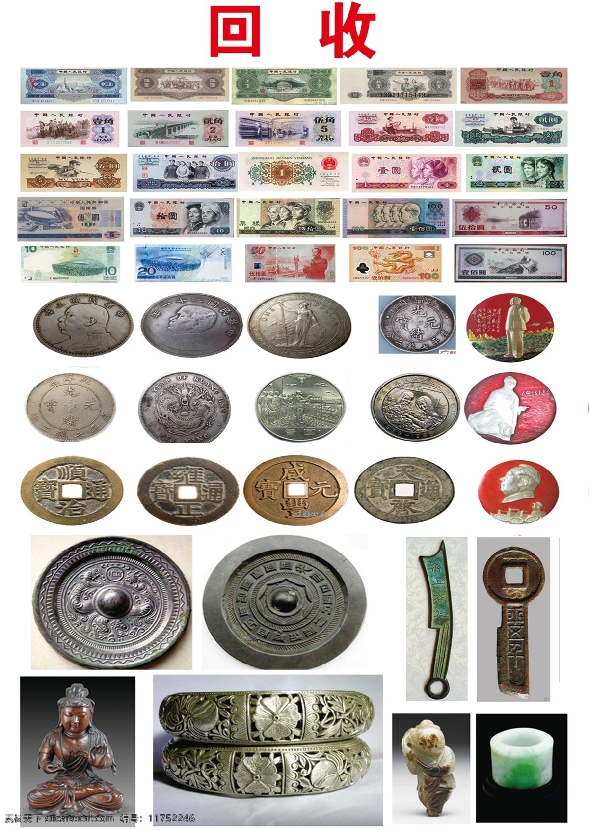 钱币 刀币 铜钱 古董 玉器