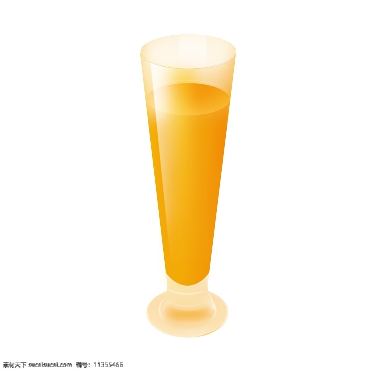 果汁 橙汁 长脚 玻璃杯 金黄色 长杯 竖杯 大杯 金黄色果汁 满满果汁 满满橙汁 大杯果汁 大杯橙汁