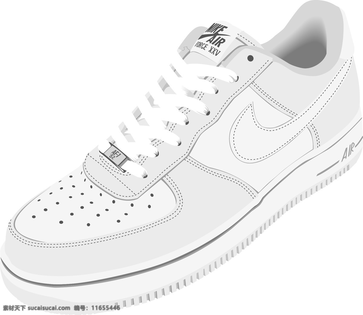鞋子 板鞋 运动鞋 耐克 nike 篮球鞋 滑板鞋 男鞋 球鞋 跑步鞋 生活用品 生活百科 矢量