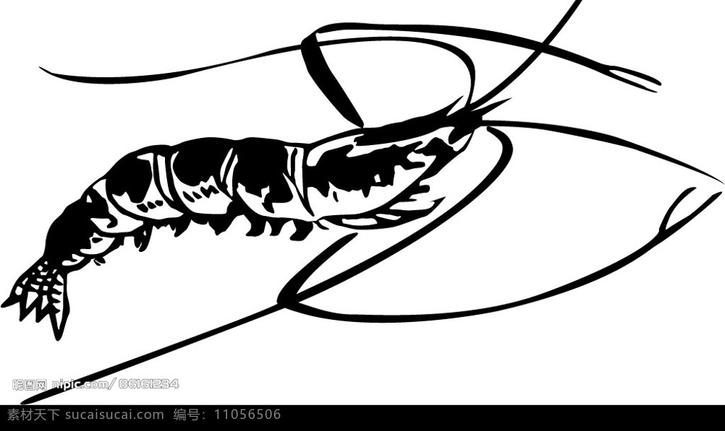 矢量虾 其他矢量 矢量素材 矢量图库