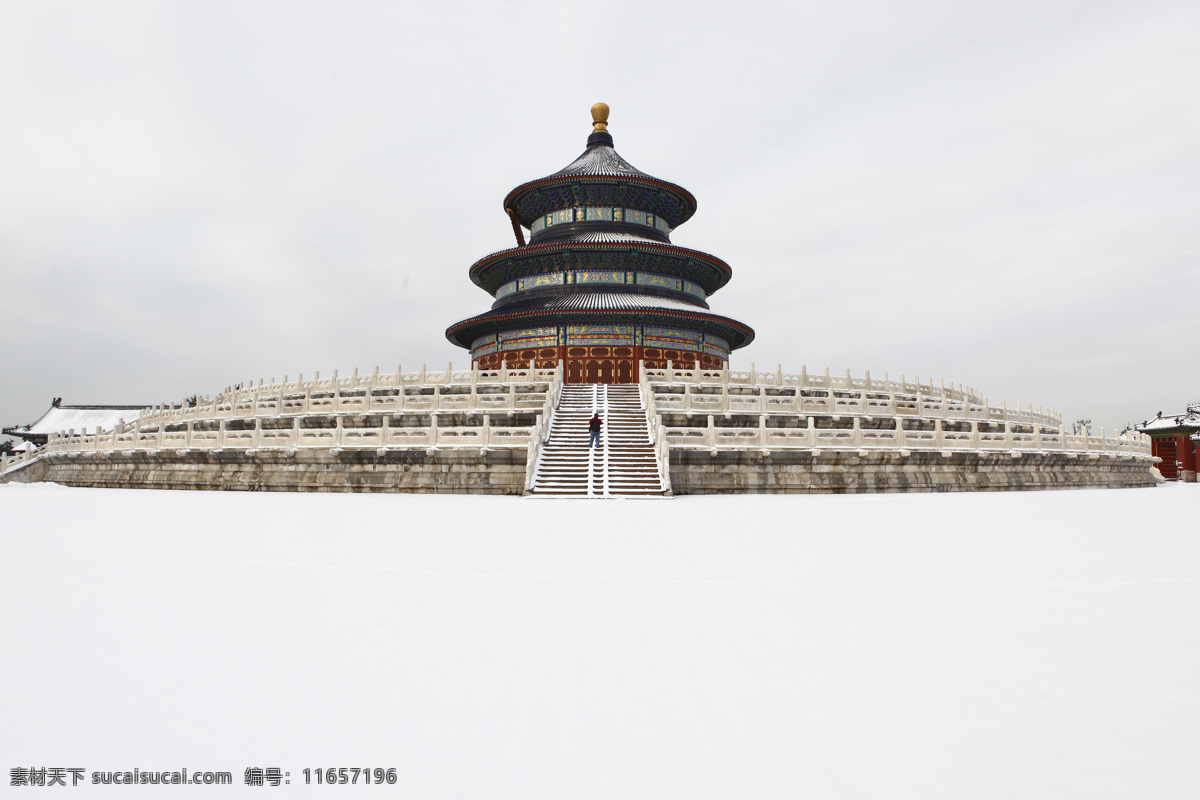 天坛 北京 建筑 祈年殿 景点 雪 古建 正视 结构 建筑结构 名胜古迹 皇家 屋顶 屋檐 建筑摄影 建筑园林