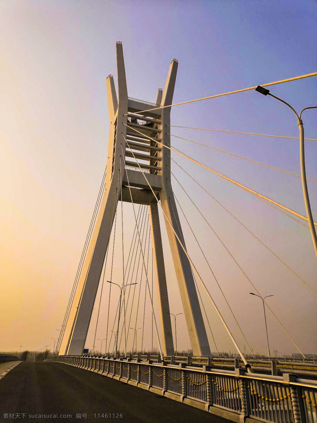 郑州 北龙湖 桥 雄伟大桥 图片照片背景