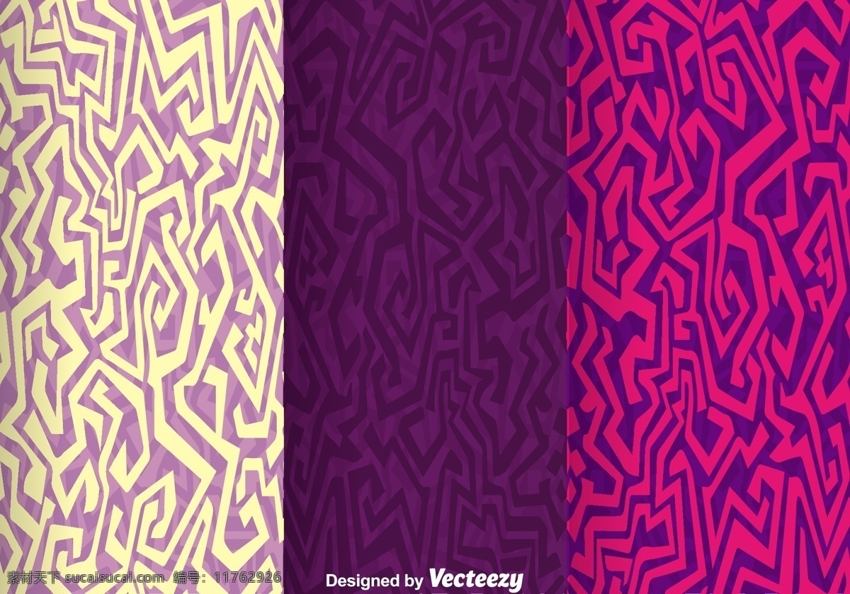 紫色背景矢量 紫色 抽象 墙纸 背景 形状 重复 图案 黑暗 装饰 纺织 线条 民族 紫色抽象 紫色抽象背景 紫色抽象图案