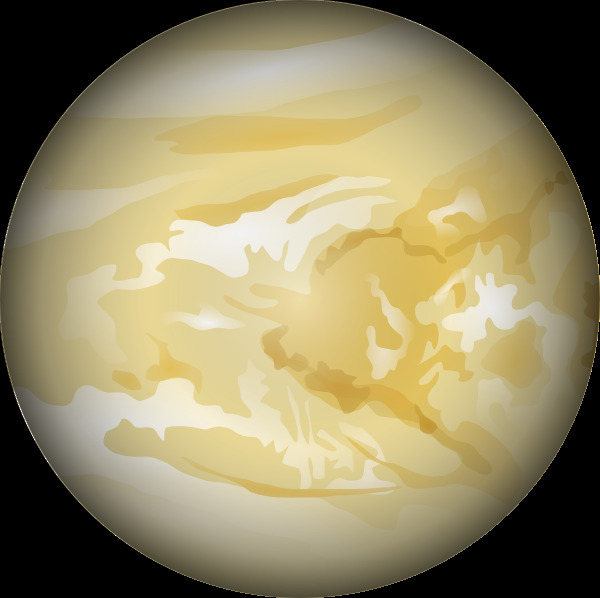金星 剪辑 艺术 科学丹 行星 gerhards 卡通天文学 金星的空间 矢量图 文化艺术