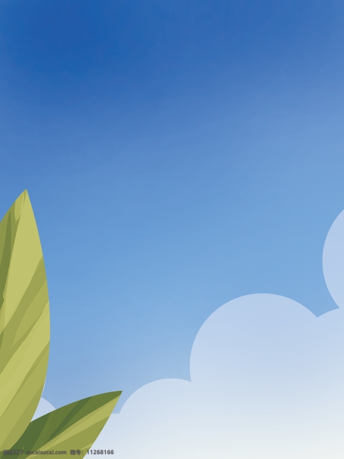 彩绘 清新 夏季 植物 背景 夏季植物 彩色背景 背景设计 手绘背景 蓝天白云 广告背景