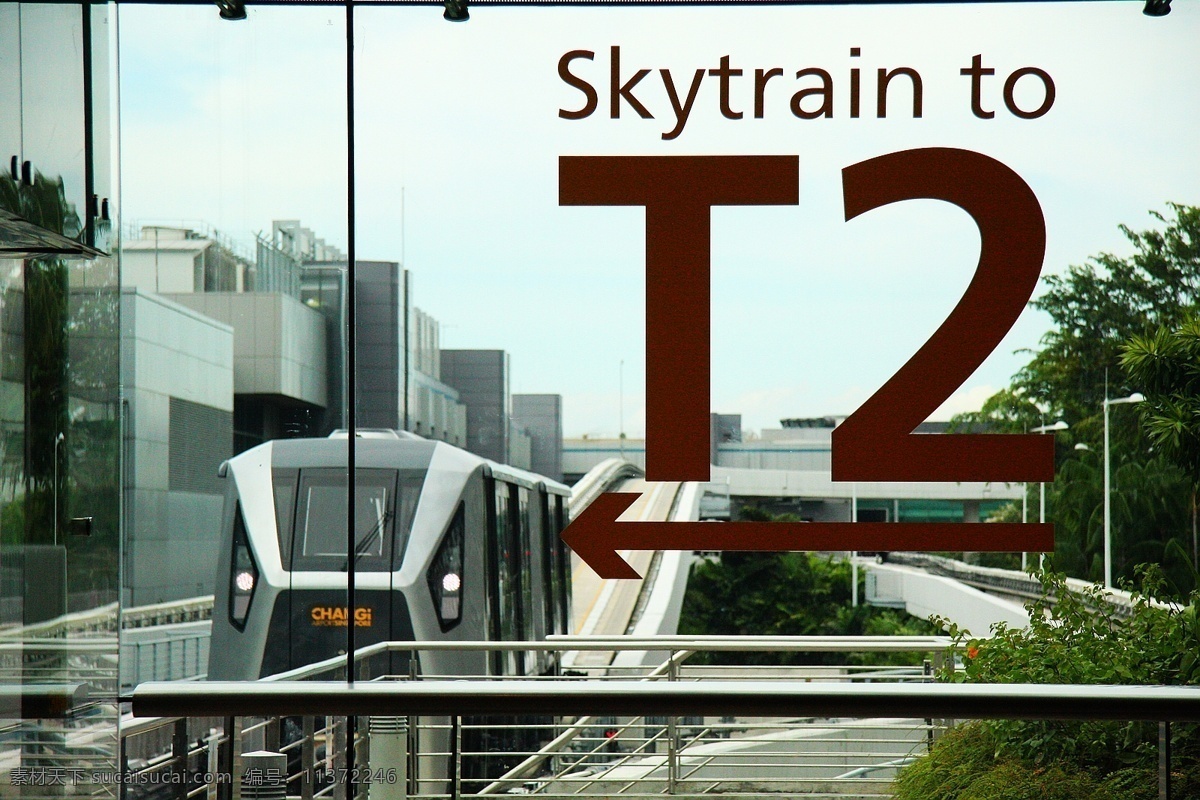 新加坡 樟 宜 机场 轻轨 skytrain 樟宜机场 国外旅游 旅游摄影