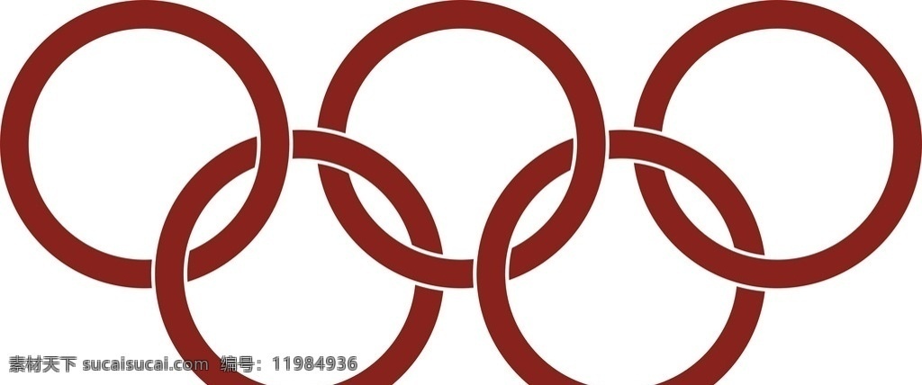 奥运五环 奥运 五环 运动 世界 矢量图 标志图标 其他图标