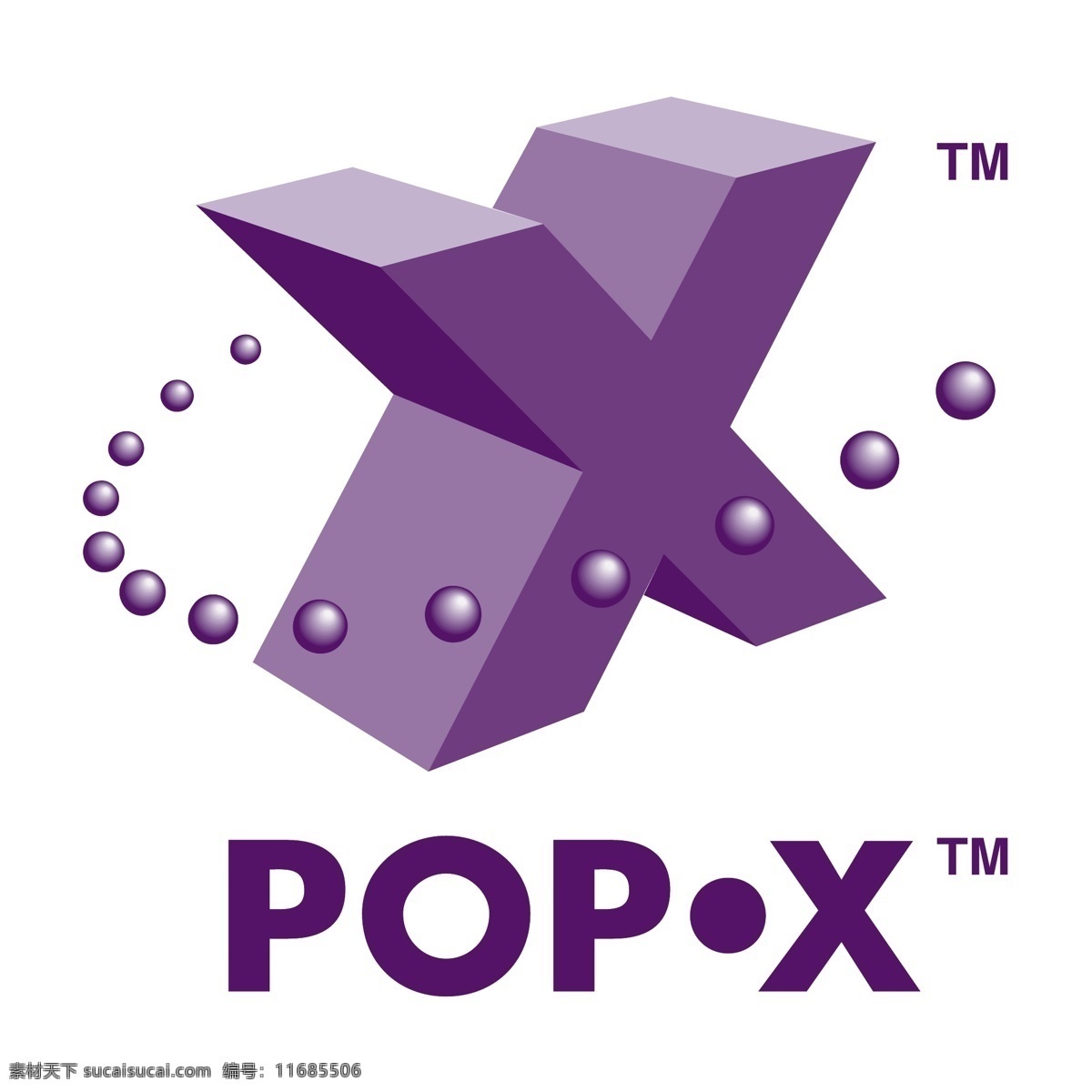 流行 x 免费 标志 psd源文件 logo设计