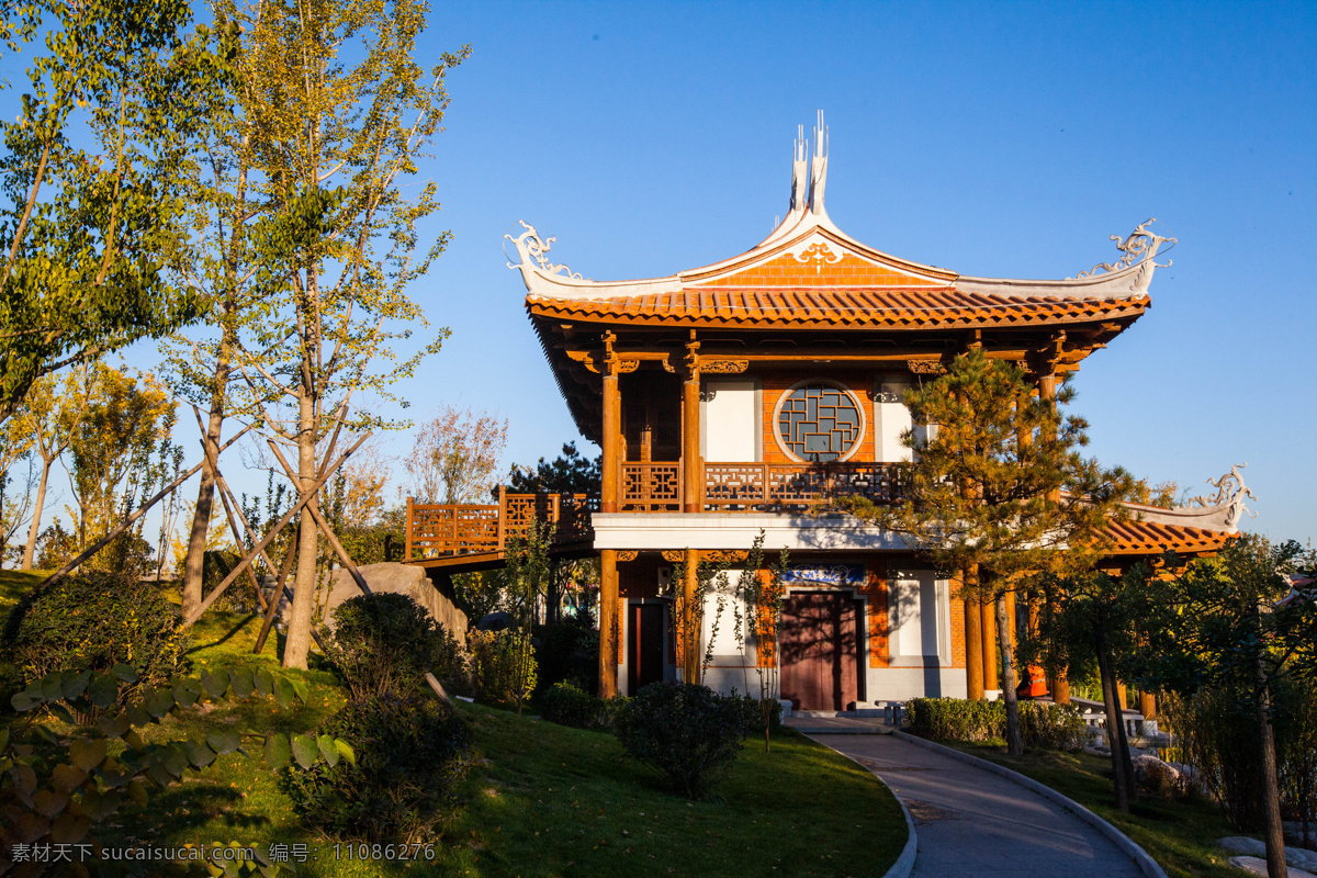 北京 国内旅游 旅游 旅游摄影 绿树 园林艺术 北京园博园 福建园 中国园林 园林展览 第九届园博会 装饰素材 展示设计