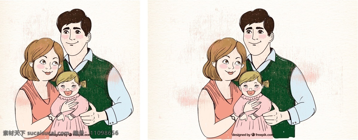 家庭 插图 背景 人物 婴儿 爱情 手 手绘 母亲 绘画 父亲 婴儿背景 爱情背景 父母 关系 草图 素描 熟悉