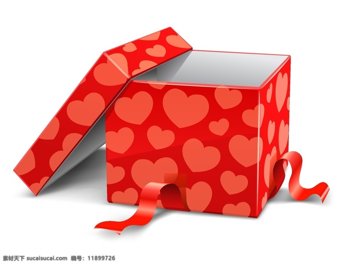方形礼盒 礼盒 方盒 纸盒 爱心 丝带 礼品 礼物 置物盒 盒子 矢量 情人节 情侣 送礼 包装设计