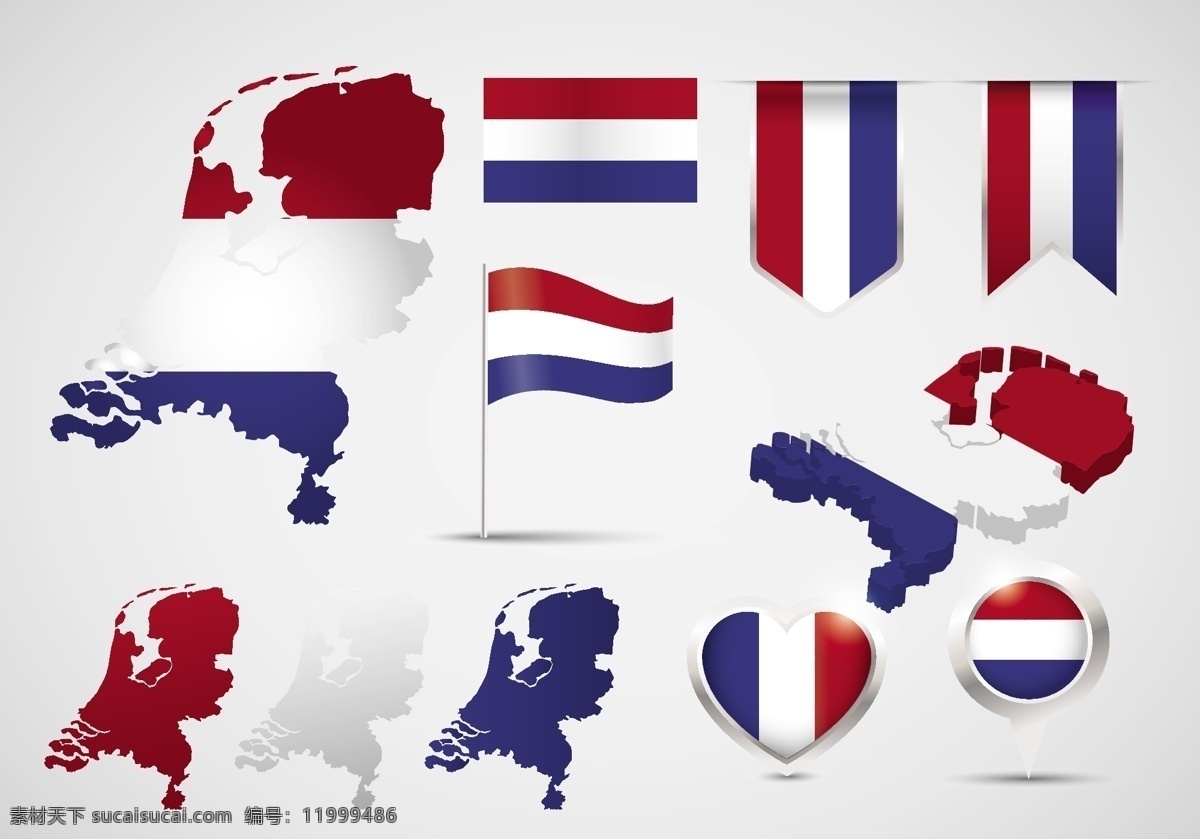 免费 荷兰 地图 netherlandsmap 世界地图 欧洲 符号 标志 旗帜 旅行 地理 旅游 语言 模板 状态 背景 国家 目的地 蓝色 红色 白色 心的形状