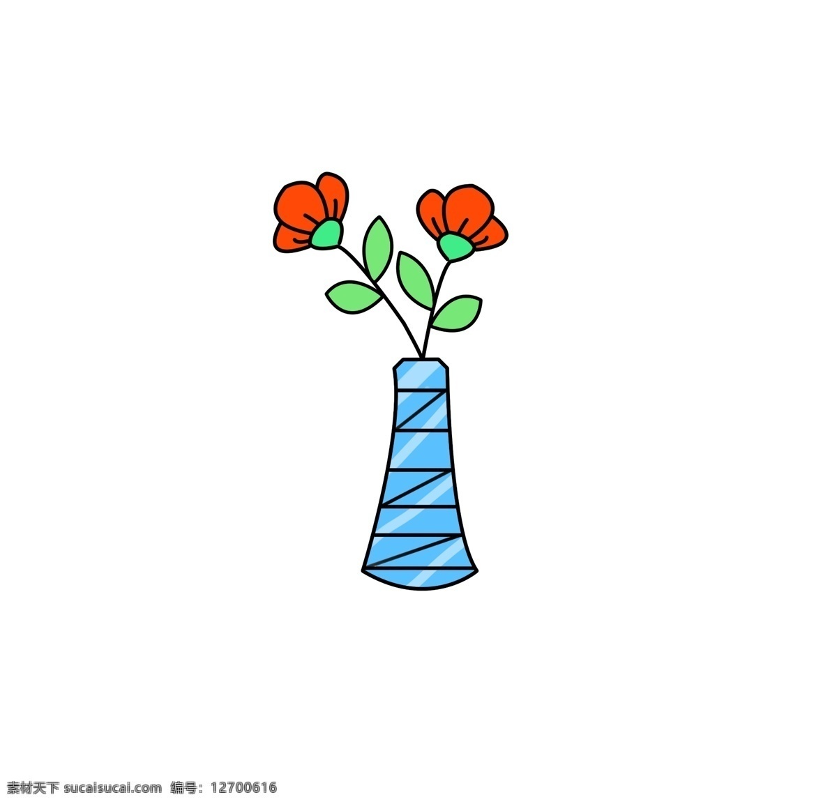 可爱 花朵 漫画 手绘 卡通花朵 漫画花朵 手绘花朵 绿色植物手绘