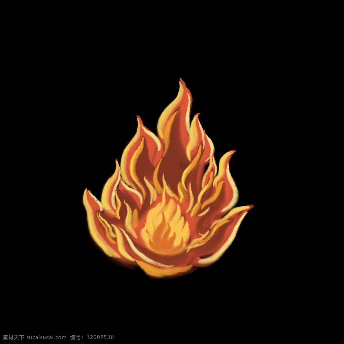 红色 火焰 高温 融化 热情似火 火急火燎 写实风格 简约简单 清新自然 热浪 注意防暑 烈烈火焰 燃烧