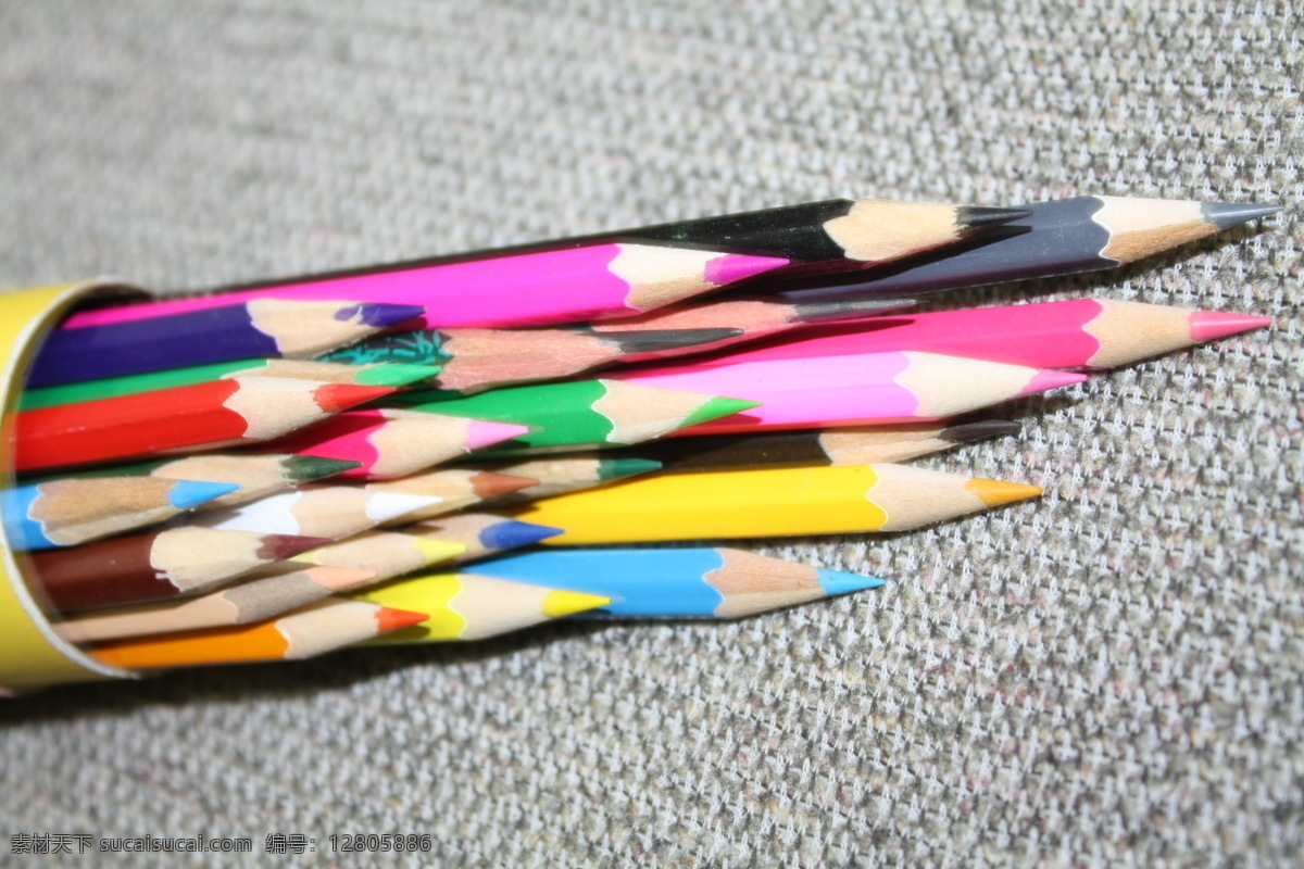 彩色铅笔素材 彩色铅笔 彩色 铅笔 背景素材 文化艺术 美术绘画