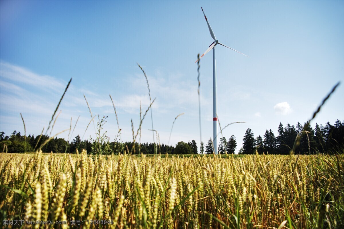 风力发电机 风电设备 风电 发电机 清洁能源 环保能源 现代科技 工业生产