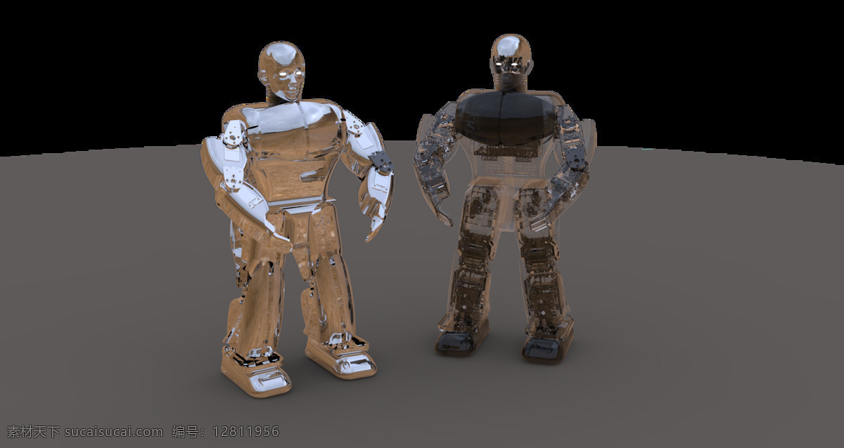 robosavvy 人形 v 机器人 未来 钻机 壳 robotshell 3d模型素材 电器模型