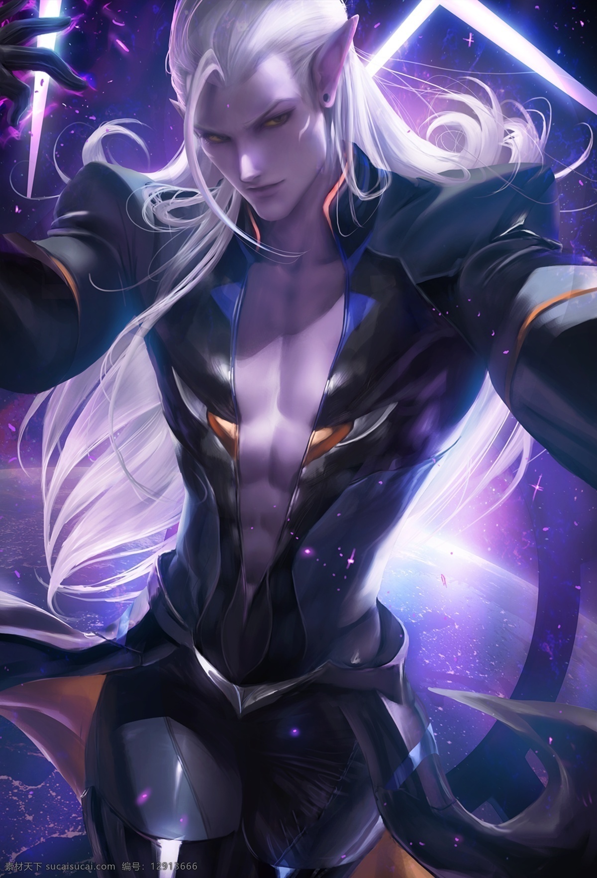 sakimichan 洛 托 王子 动漫 帅哥 男孩 卡通 阳光 动漫动画 猛男 肌肉男 游戏 cg 二次元 漫画 动画片 分层 动漫人物