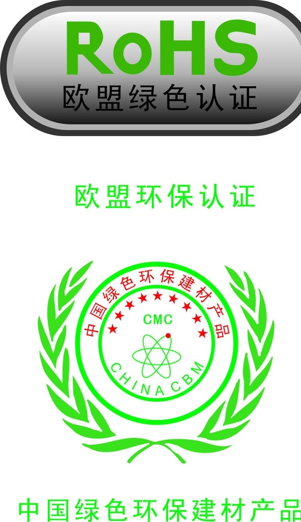 欧盟环保认证 矢量 矢量标志 logo 标志 矢量素材 标识 矢量logo 欧盟绿色认证 中国 绿色环保 建材 产品 环保认证标识 公共标识标志 标识标志图标