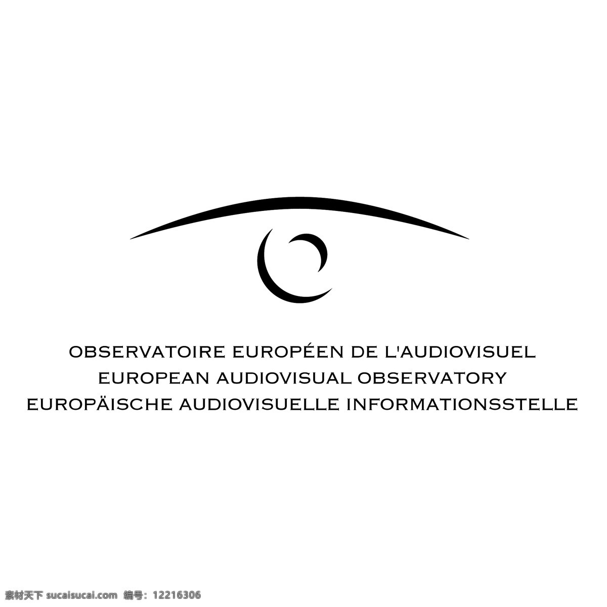 欧洲 视听 观察 天文台 欧洲的 欧洲视听观察 矢量图 其他矢量图