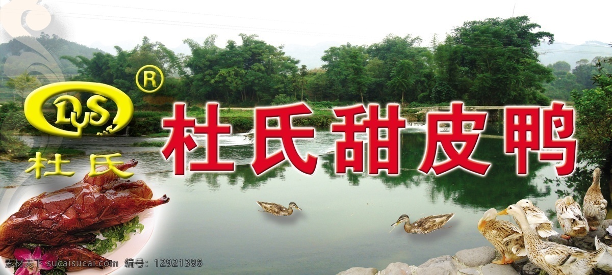 甜皮鸭 山水 鸭子 烟花 电脑 彩带 和新娘 分层 源文件
