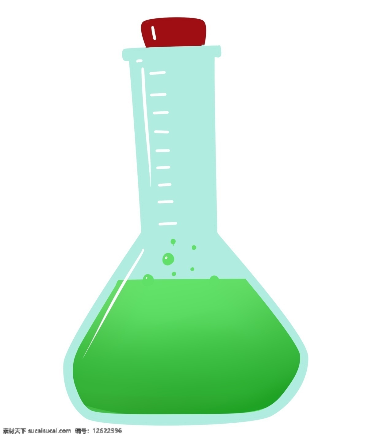 瓶 化学 药物 插画 化学药物 液体 绿色液体 化学用具 一瓶药物 量杯 玻璃器皿