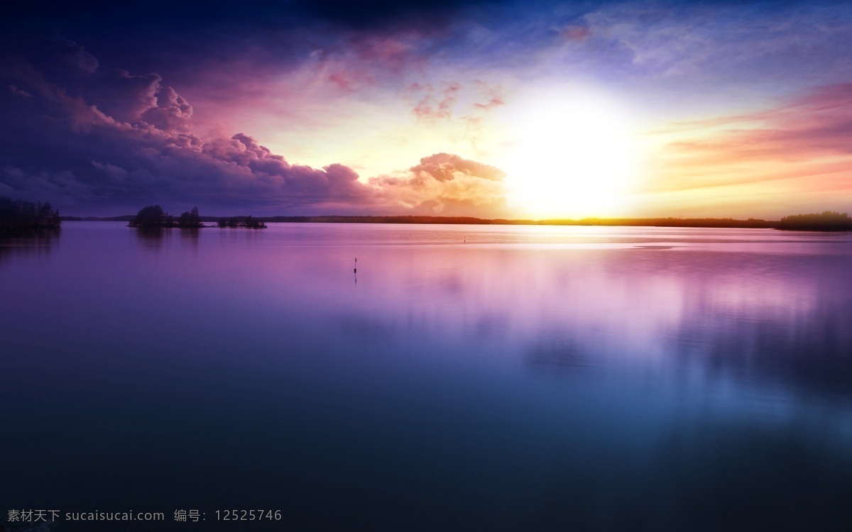 晚霞 山水 湖面 夜色 夜景 山 湖 黄昏 日落 夕阳 自然景观