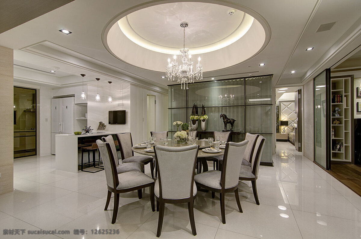 欧式 餐厅 华丽 效果图 吊灯 房间设计 简约 室内装潢 现代 展示效果图 装潢效果图 桌椅