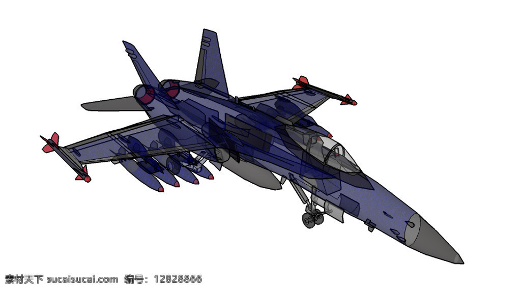 f18 3d模型素材 建筑模型