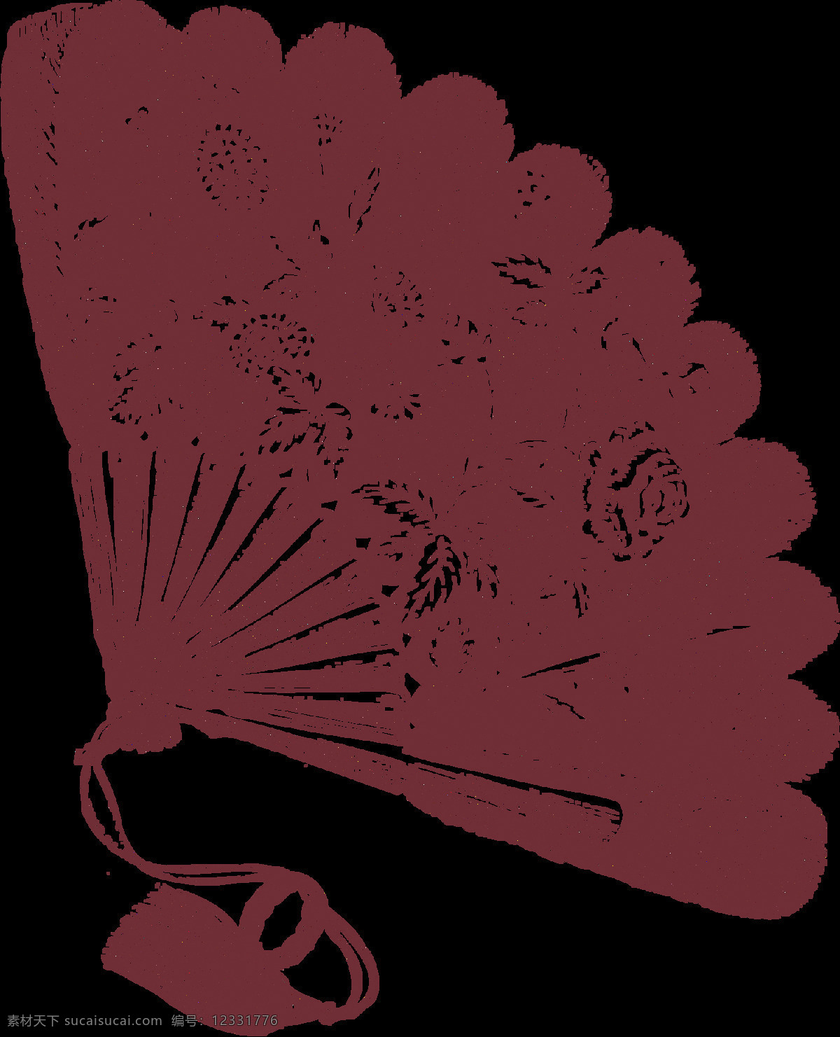 精美 花式 羽毛 折扇 图案 羽毛折扇 中国风折扇 舞扇 设计素材 png素材 古典风 红色 广告扇 花纹艺术 装饰素材 抽象元素 艺术折扇 精美折扇