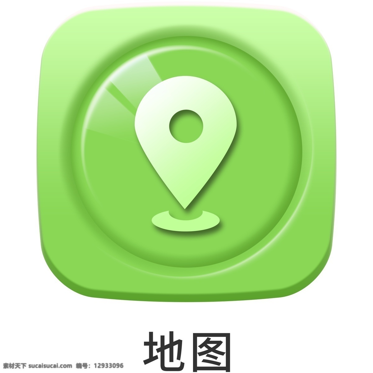 手机 主题 多彩 浮雕 地图 icon 元素 ui图标 彩色 图标 设计元素 手机主题 图标按钮